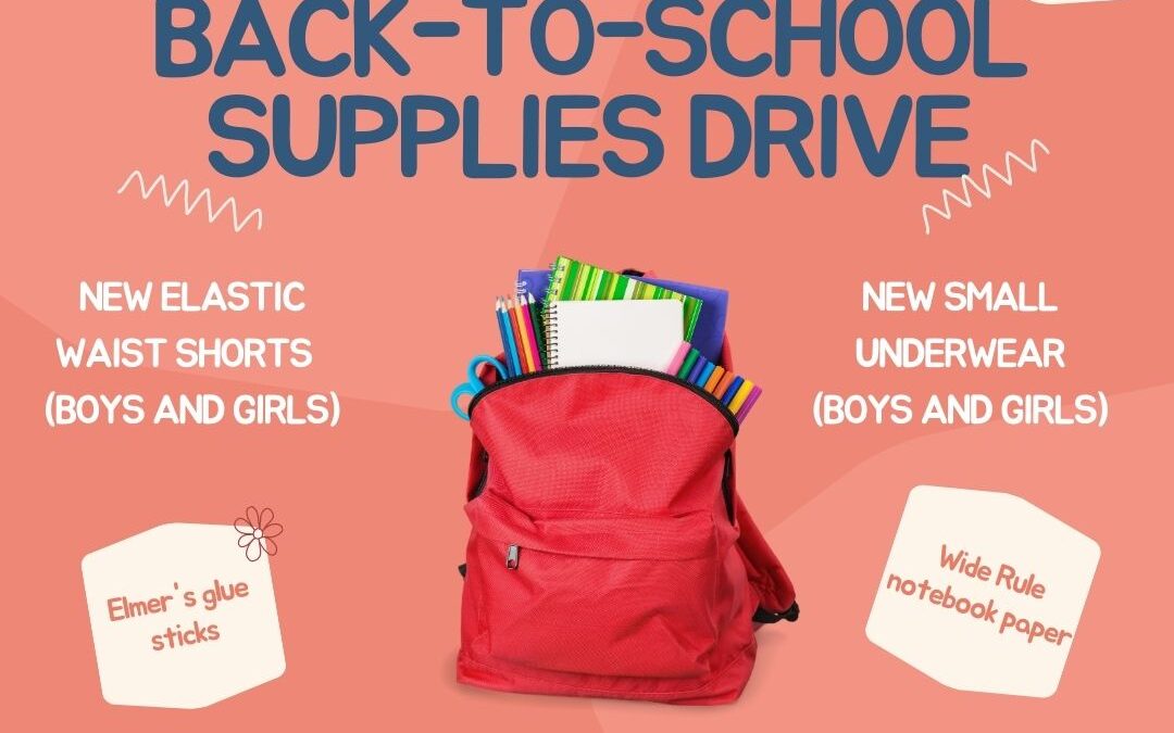 2023 Back-To-School Supplies Drive